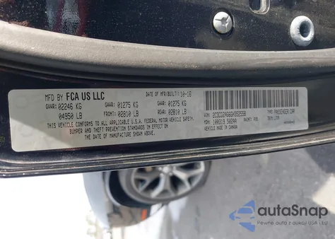 2016 Dodge Challenger Sxt из США, поврежденный, VIN 2C3CDZAG6GH352558